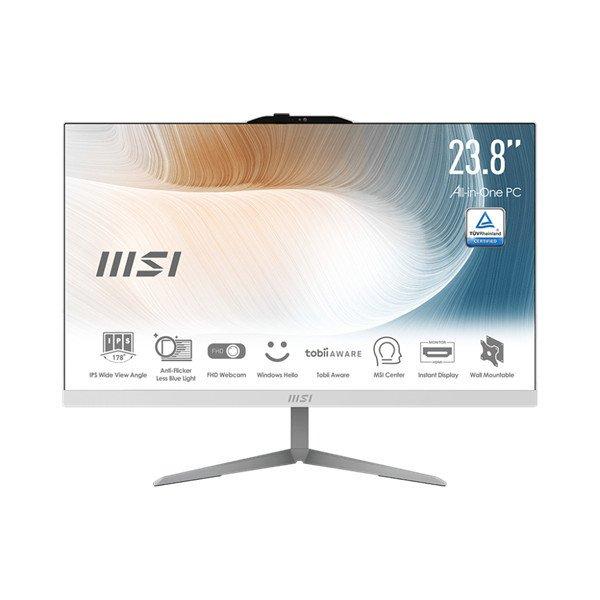 MSI Business AIO Modern AM242 12M-1079XHU, 23,8" FHD, i5-1235U, 8GB, 512GB
M.2, INT, NoOS, White