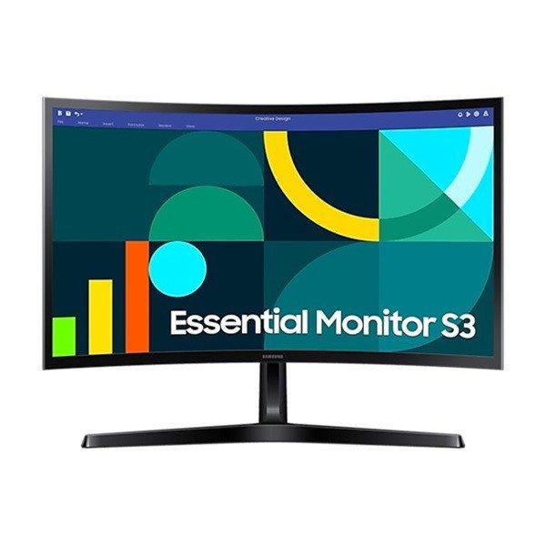 Samsung Monitor 24" - S24D360GAU (VA, 1920x1080, 16:9, FHD, 100HZ,
250cd/m2, 4ms, Pivot, Curved)