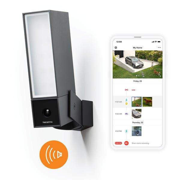 NETATMO Smart Outdoor Camera with Siren NOC-S-EC