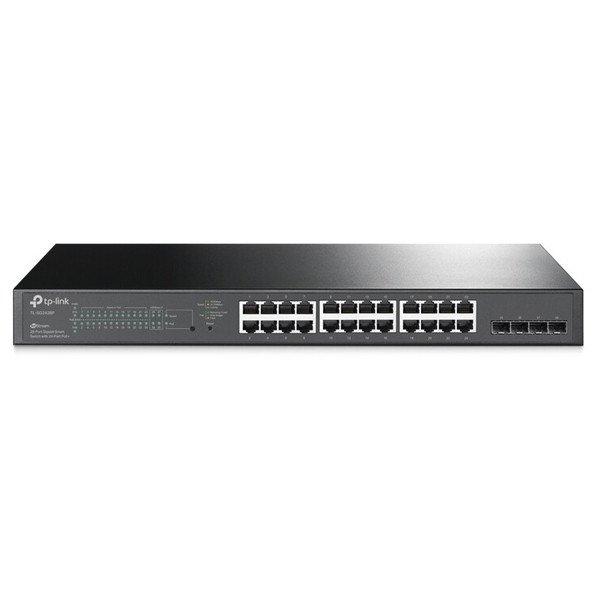 tp-link TL-SG2428P, 28 portos gigabites intelligens switch JetStream 24 PoE+
porttal