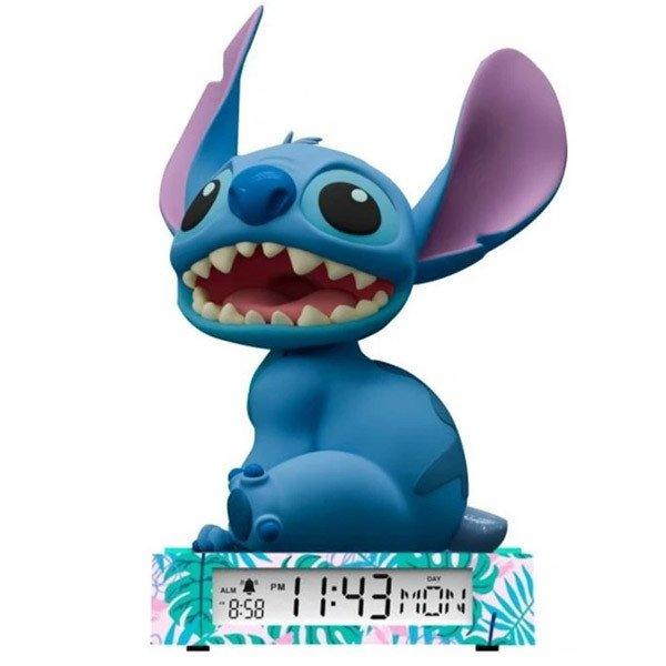 Stitch 3D lámpa ébresztóvel (Disney)