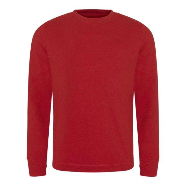 EA030 kereknyakú unisex pulóver Ecologie, Red-XS