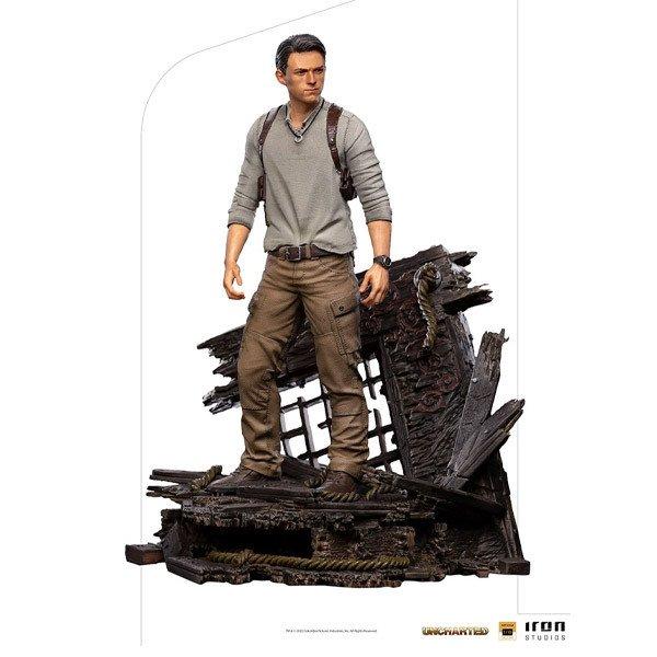 Szobor Nathan Drake Deluxe Uncharted Movie Art Scale 1/10 (Uncharted)