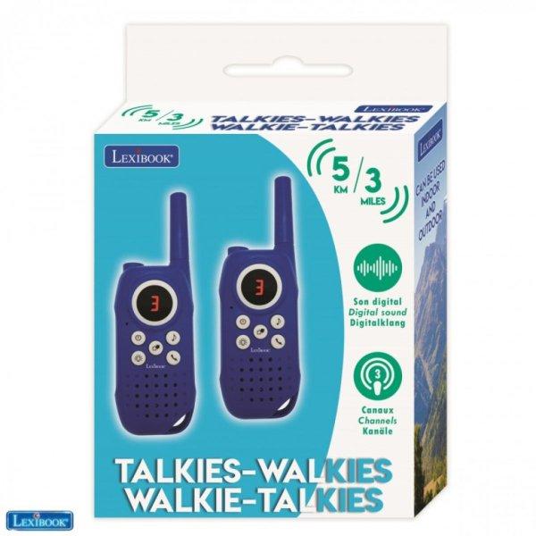 Digitális Walkie Talkie 5 km-es hatótávolsággal Lexibook