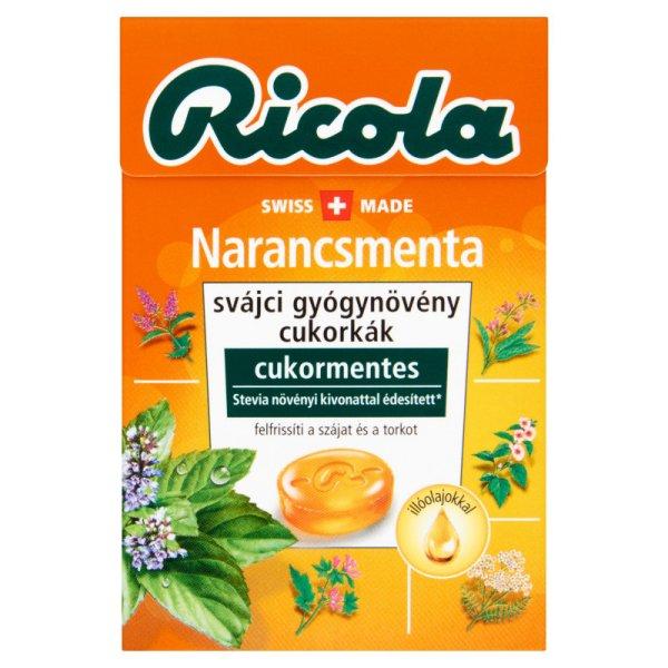 Ricola Gyömbér Narancsmenta 40g /10/