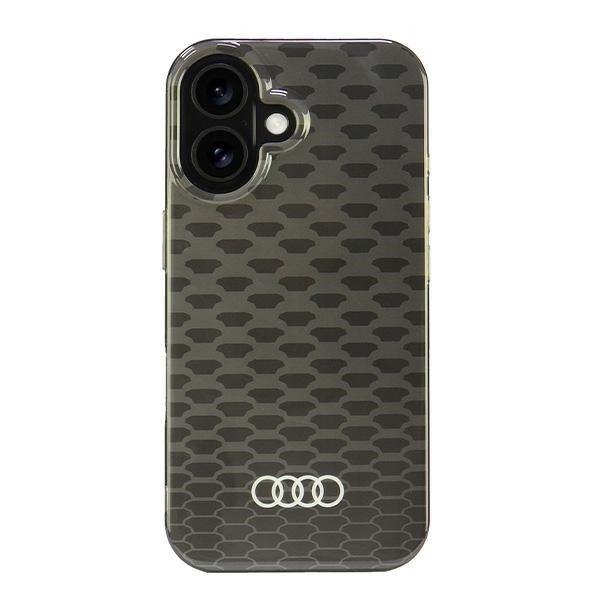 Audi AU-IMLMIP16-Q5/D3-BK IML Stitching Pattern MagSafe keménytok iPhone 16 -
fekete