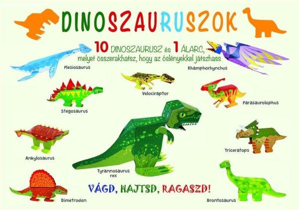 Dinoszauruszok - modellkönyv