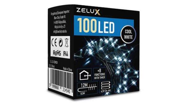 Zelux 100 Led 12m Karácsonyi Világítás CW