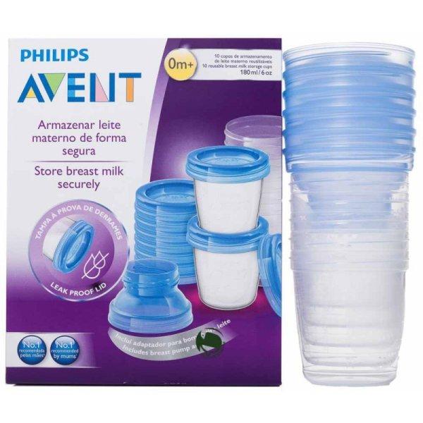 Avent anyatejtároló rendszer 180 ml - 10db