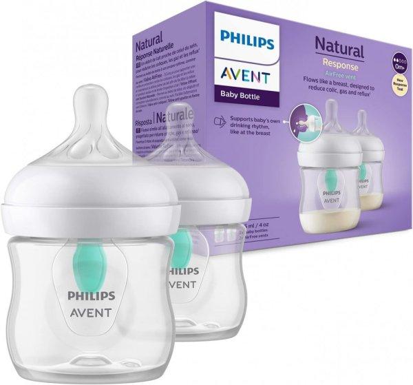 Philips AVENT SCY670/02 Natural Response with Airfre 125 ml cumisüveg 0hó+ 2
db