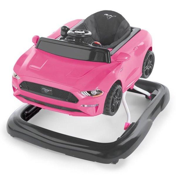 BRIGHT STARTS Bébikomp 3in1 Ford Mustang Pink 6hó+, 12 kg-ig