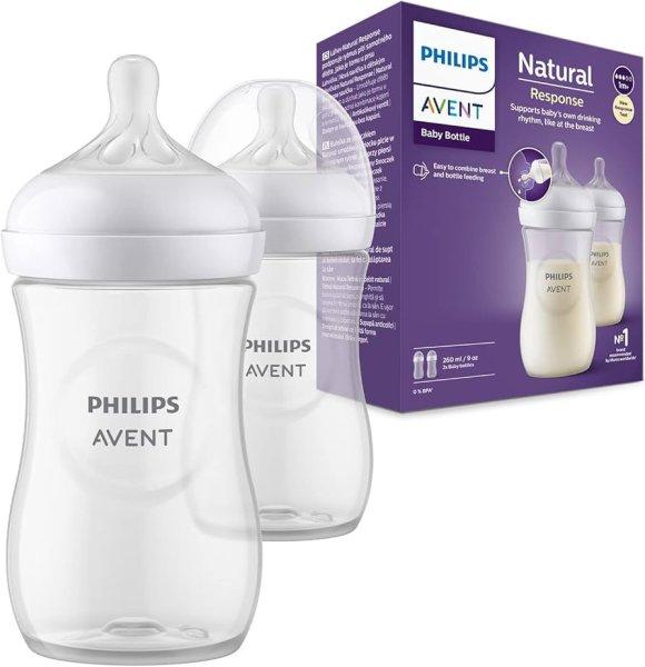 Philips AVENT Natural Response cumisüveg 260 ml, 1hó+ 2 db