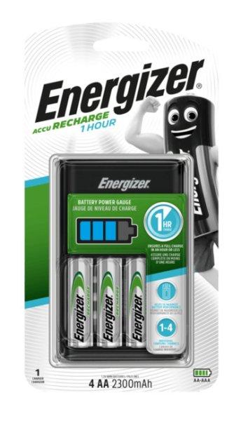 Energizer akumulátortöltő ENR 1HR Charger EU + 4AA 2300 mAh