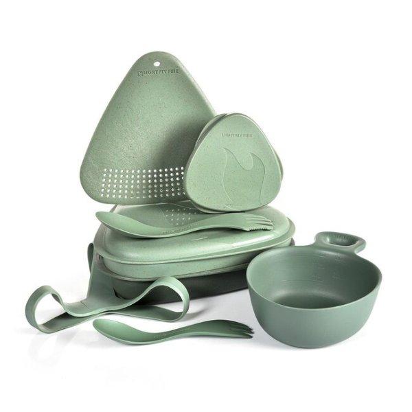 LIGHT MY FIRE Outdoor MealKit Bio, zöld