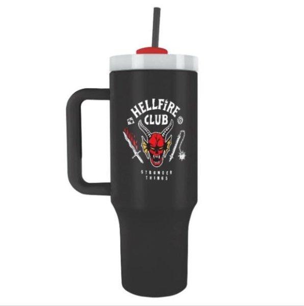 Stranger Things (Hellfire Club) utazópohár szívószállal (1180 ml)