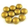 Candy - Cseh prselt ktlyuk gyngy - Yellow Matt Amber - 8