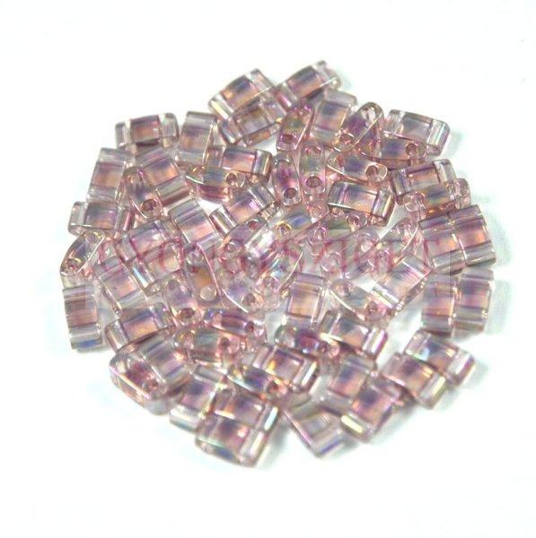 Miyuki féltila gyöngy - 256 - Smoky Rainbow Amethyst - 2.3x5mm