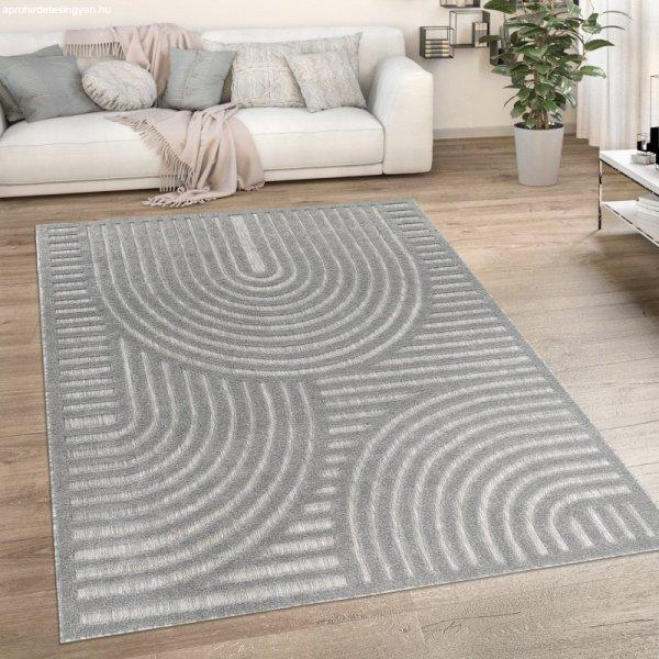 Kültéri szőnyeg teraszra 3D konyhai szőnyeg - szürke 120x160 cm