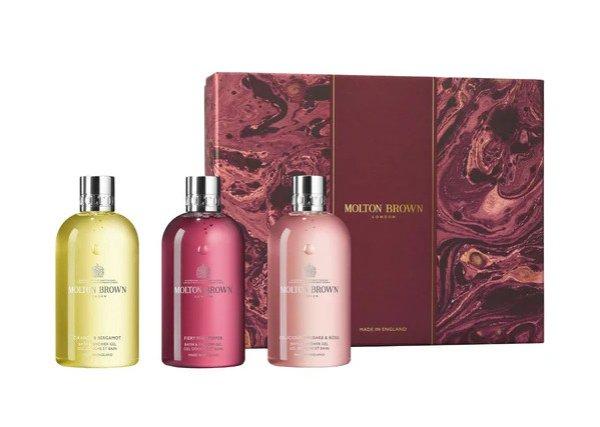 Molton Brown Tusfürdő ajándékkészlet Floral Spicy Body
Care Collection