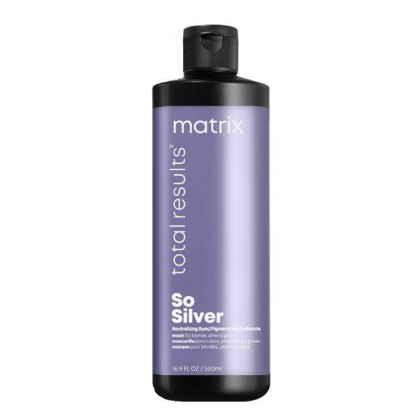 Matrix Sárga tónusokat semlegesítő maszk szőke hajra
So Silver (Neutralizing Mask) 500 ml