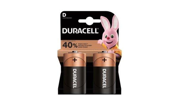 Duracell Basic Alkáli Tartós Góliát Elem D (MN1300) LR20 (1,5V) B2