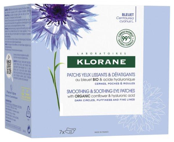 Klorane Kisimító és nyugtató szempárna (Smoothing and
Soothing Eye Patches) 14 db