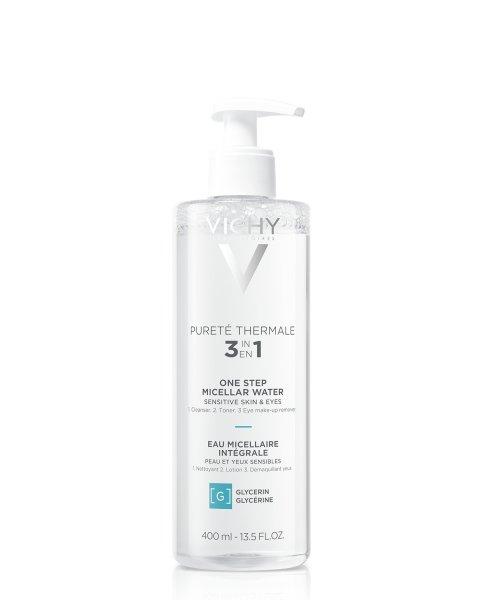 Vichy Ásványi micellás víz vegyes és zsíros
bőrre Pureté Thermale (Mineral Micellar Water) 200 ml