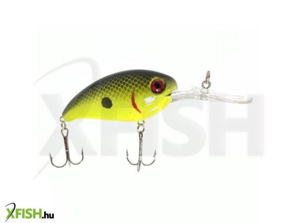 Yamashiro Atori Floating Zöld Sárga Pöttyös Wobbler 10cm 13,8Gr