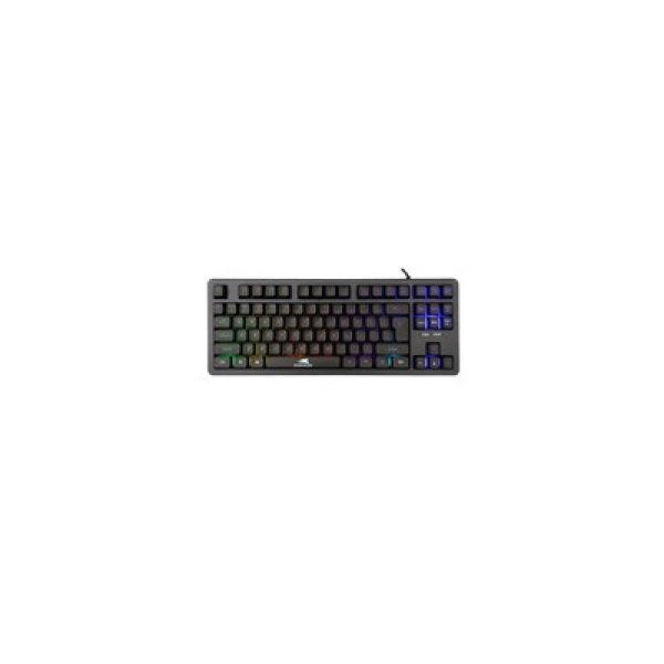 Baracuda W029918 KRILL-B, BGK-001114B fekete gamer billentyűzet, angol