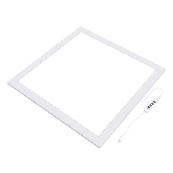 Photography Shadowless Light Lamp Panel PULUZ 1200LM LED 33.3cm x 33.3cm
Effective Area