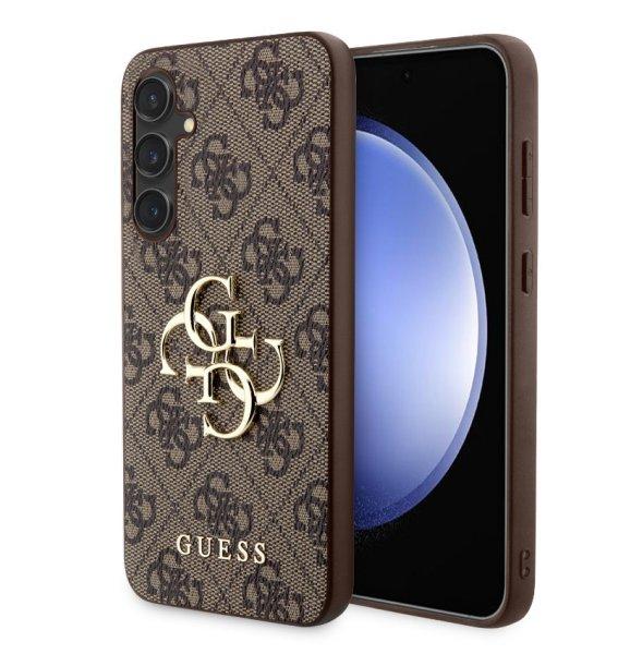 Guess Apple Samsung S711 Galaxy S23 FE PU 4G Metal Logo hátlapvédő tok barna
(GUHCP13SPU4GHBR)