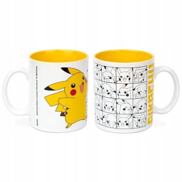 Pokemon - Pikachu ajándék készlet: bögre, pohár, 2 x alátét