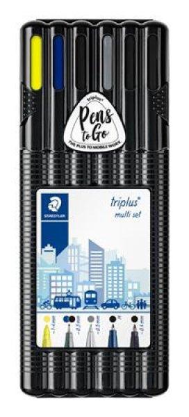 Vegyes írószer készlet, 6 darabos, STAEDTLER "Triplus® multi set
34"