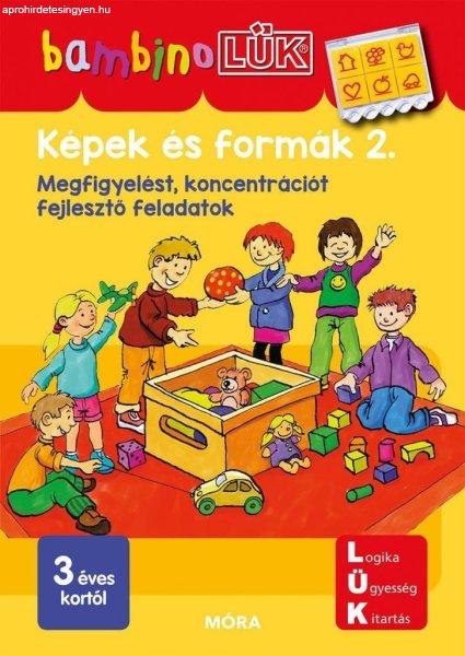 Képek és formák 2. - Megfigyelést, koncentrációt fejlesztő feladatok -
Bambino Lük