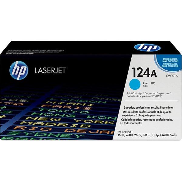 HP Q6001A (124A) Cyan toner