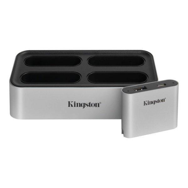 Kingston Workflow USB 3.2 Dock and USB miniHub Silver