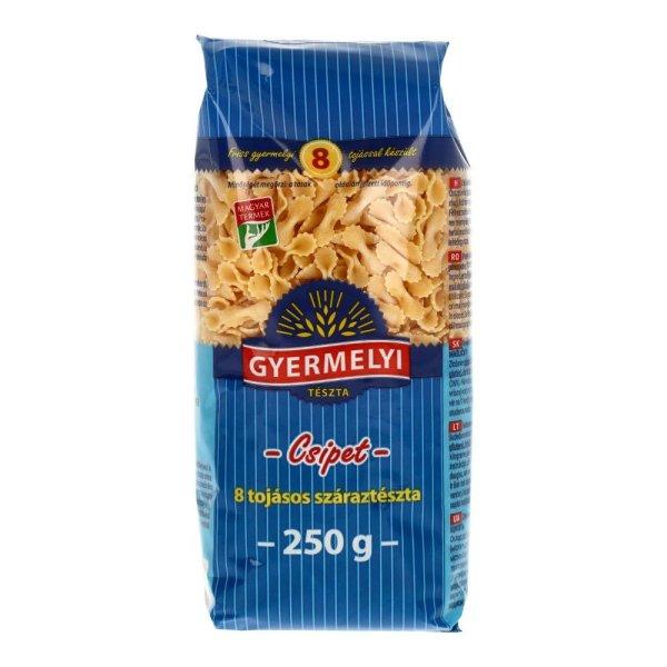 GYERMELYI TÉSZTA CSIPET 8 TOJÁS 250G