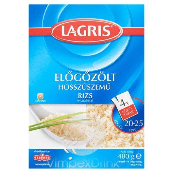 PODRAVKA Lagris Előgőzölt Főzőtas. rizs 480g