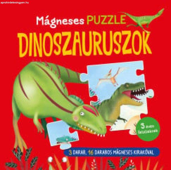 Mágneses puzzle - Dinoszauruszok