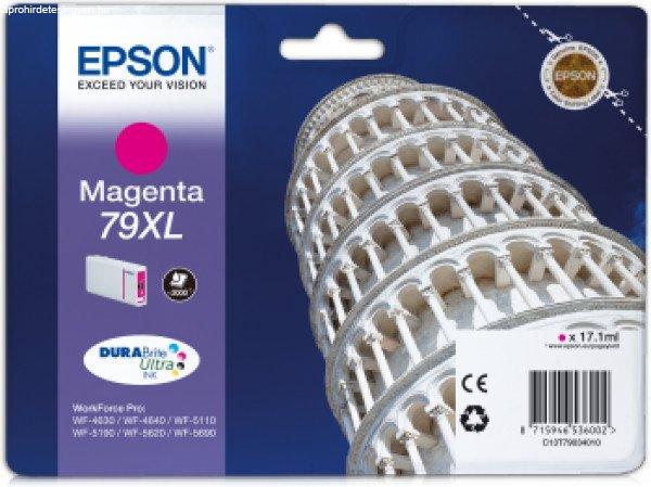 Epson T7903 Tintapatron Magenta 17,1ml No.79XL