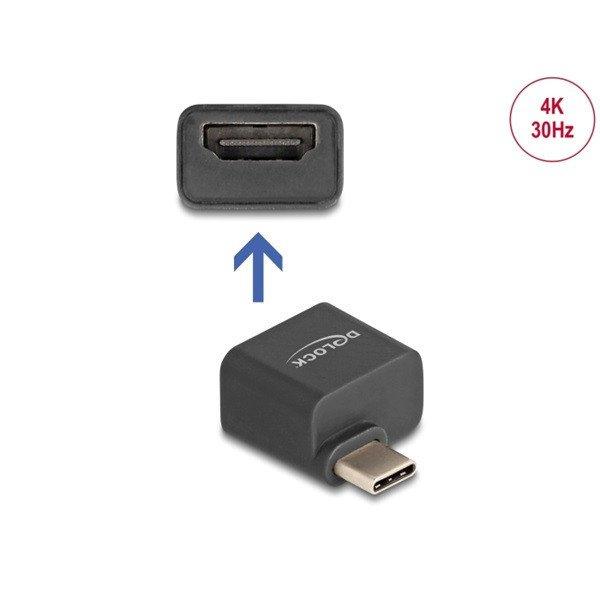 DELOCK Átalakító USB Type-C male > HDMI female (DP Alt Mode) 4K kis
méretű