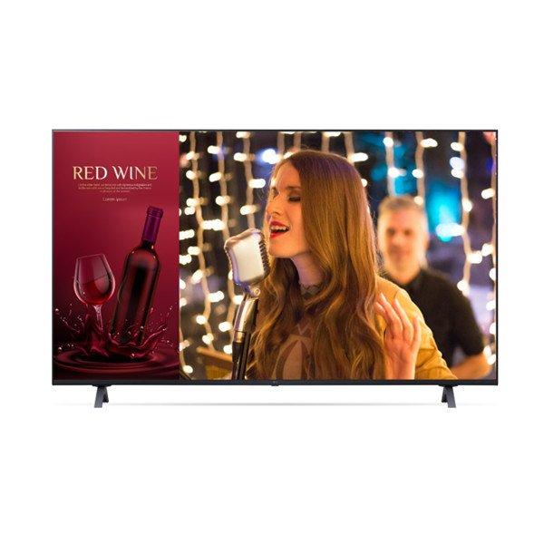 LG 16/7 TV Signage 50" 50UN640S, 3840x2160, 400cd/m2, HDR, 3xHDMI/USB/RJ45,
webOS, HDR