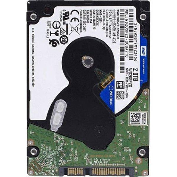 Western Digital Blue Mobile 2TB 5400rpm 128MB SATA3 2,5" HDD