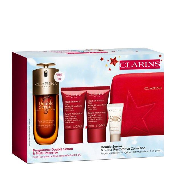 Clarins Ajándékcsomag Double Serum & Super Restorative Collection