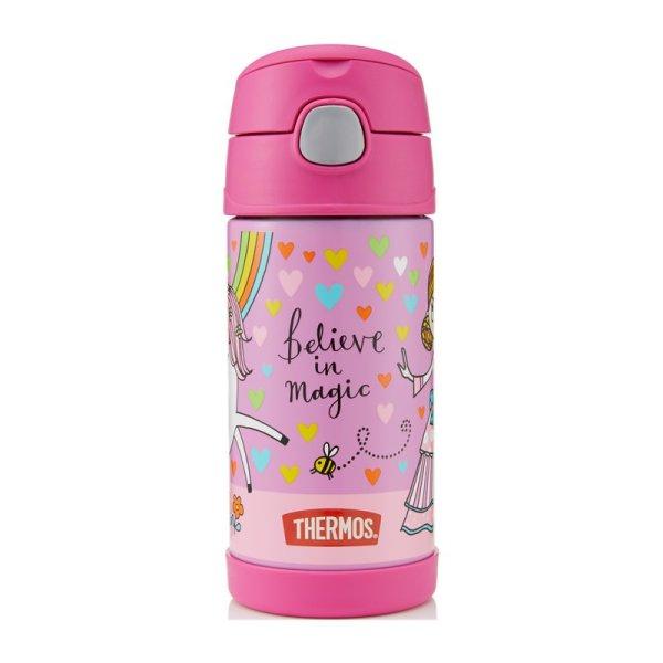 Thermos FUNtainer Gyermek termosz szívószállal - egyszarvú
355 ml