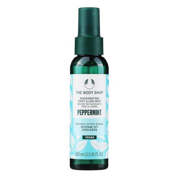 The Body Shop Élénkítő lábspray Peppermint
(Invigorating Foot & Leg Mist) 100 ml