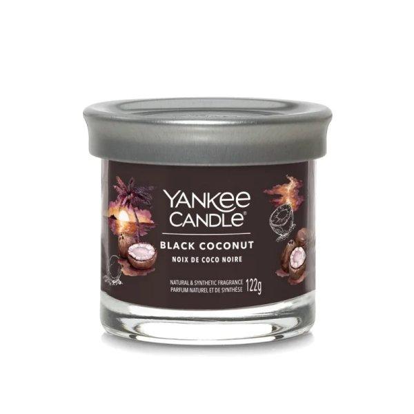 Yankee Candle Illatgyertya Signature tumbler Black Coconut 122 g