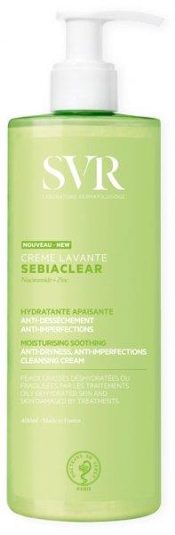 SVR Hidratáló tisztító krém legyengült bőrre
Sebiaclear (Cleansing Cream) 400 ml