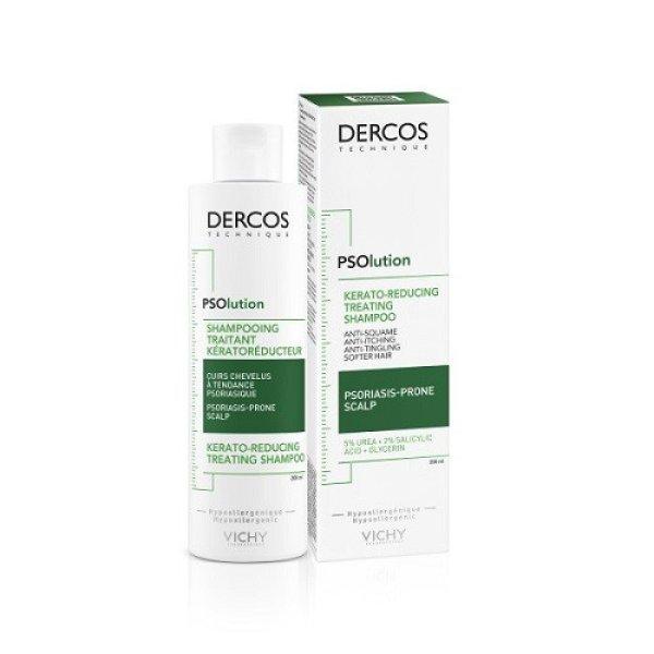 Vichy Sampon pikkelysömörre hajlamos fejbőrre Dercos Psolution
(Treating Shampoo) 200 ml