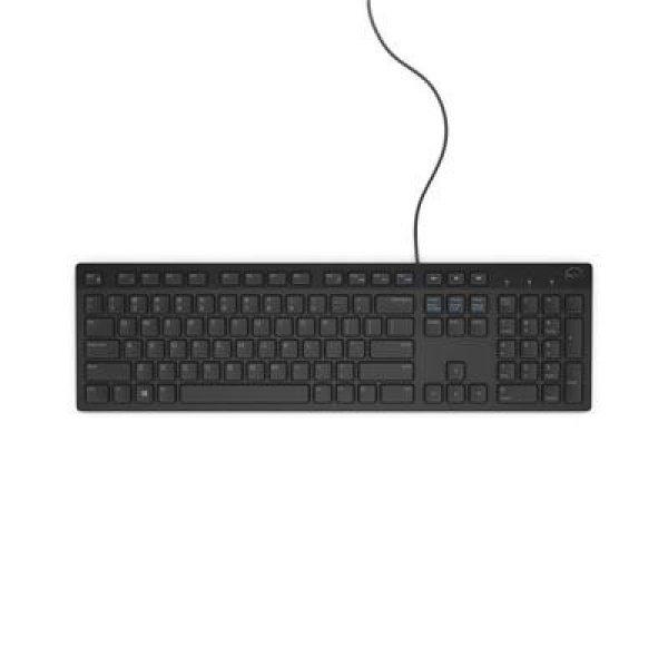 DELL Vezetékes Billentyűzet Multimedia Keyboard-KB216 - Hungarian (QWERTZ) -
Black